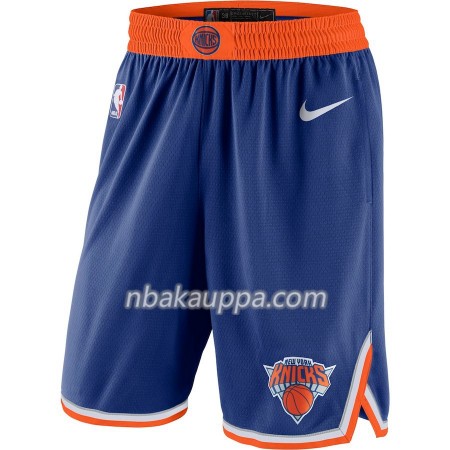 New York Knicks Miesten Shortsit Sininen 2018-19 Nike Swingman